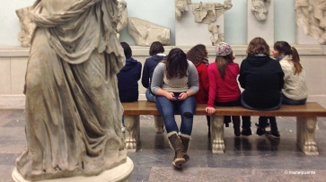 Estudiantes alemanes visitan el Museo